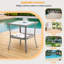 Table d'appoint d'extérieur carrée Crisette L 18 po x l 18 po-2055704033