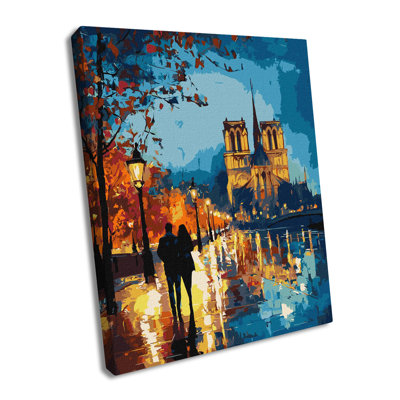 Painting by Numbers kit  A walk at night KHO8480