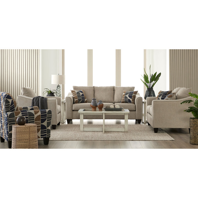  Chaise rembourrée 1250, taupe fusée, Rocket taupe