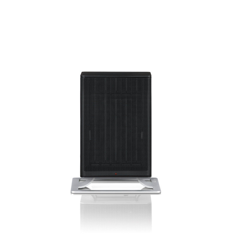 Stadler Form 1200W Electric Compact Space Heater with Adjustable Thermostat, Black