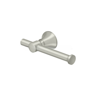 1B675A25DAF64A51B9A211B018FB9406 88-Series Contemporary Toilet Paper Roll Holder Single Satin Nickel