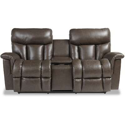 Mateo Leather Match Power Reclining Loveseat with Console and Power Headrests and Lumbar -  La-Z-Boy, 39X775 LB174858 FN 000 W2