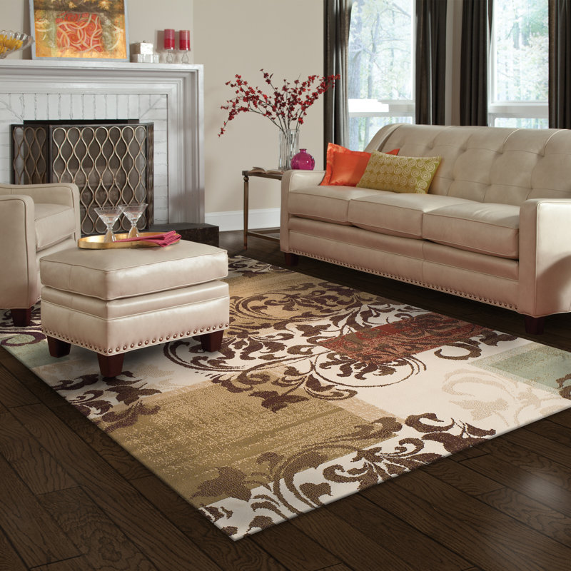 Tapis d'intérieur texturé à poils longs Scotra Tyra, Rectangle 4pi x 6 pi