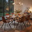 Chaise de salle à manger en cuir Annalise-952663129-952663131-969870236
