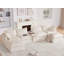 Canapé modulaire de 131 po avec repose-pieds mobile et console, porte-gobelet, siège large, canapé en U de 6 places, canapé en chenille surdimensionné avec chargeur USB pour le salon, appartement, 2 couleurs-894902069