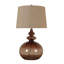 Lampe de table en verre