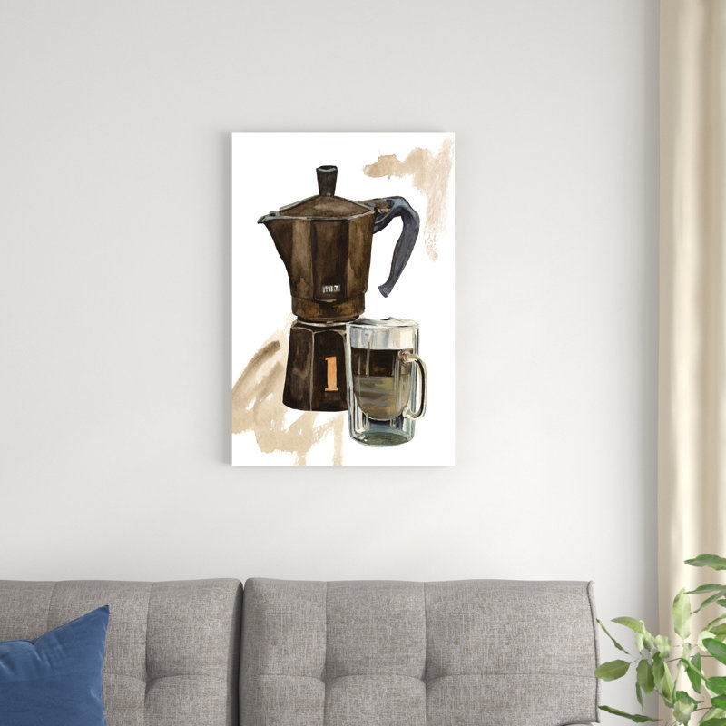 Café du matin III, H 30 po x l 20 po x P 1 po