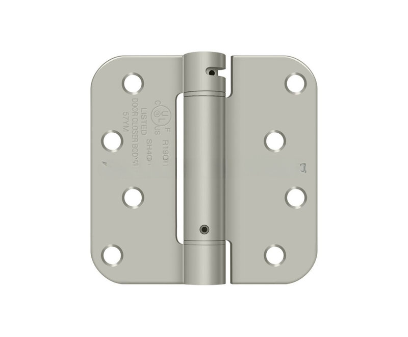 Steel Hinge, Brushed Nickel