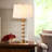 Shareda Alabaster Dani Metal Table Lamp