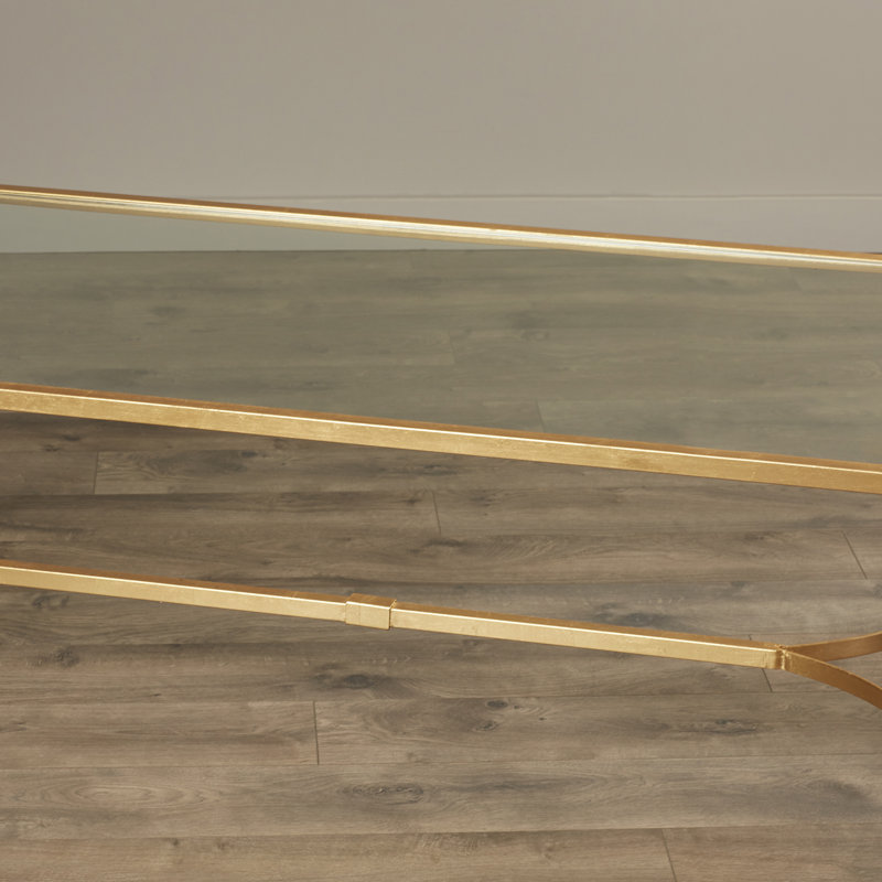 Table basse Antwan, Doré