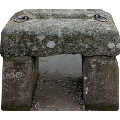 Stone Of Scone Destiny Coronation Seat Scotland Cardboard Cutout Standup