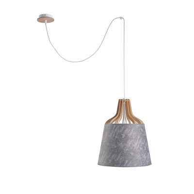 Galento 1 - Light Grey Single Pendant