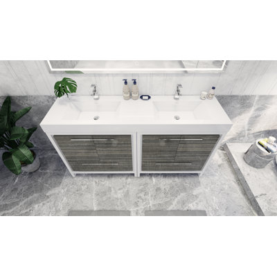 Ensemble de meuble-lavabo double 72 po Somerby