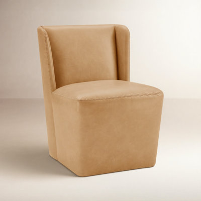Ardeth Polyester Blend Side Chair With Caster