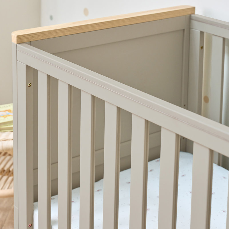 Misha Cot Bed - Golden Oak, Beige