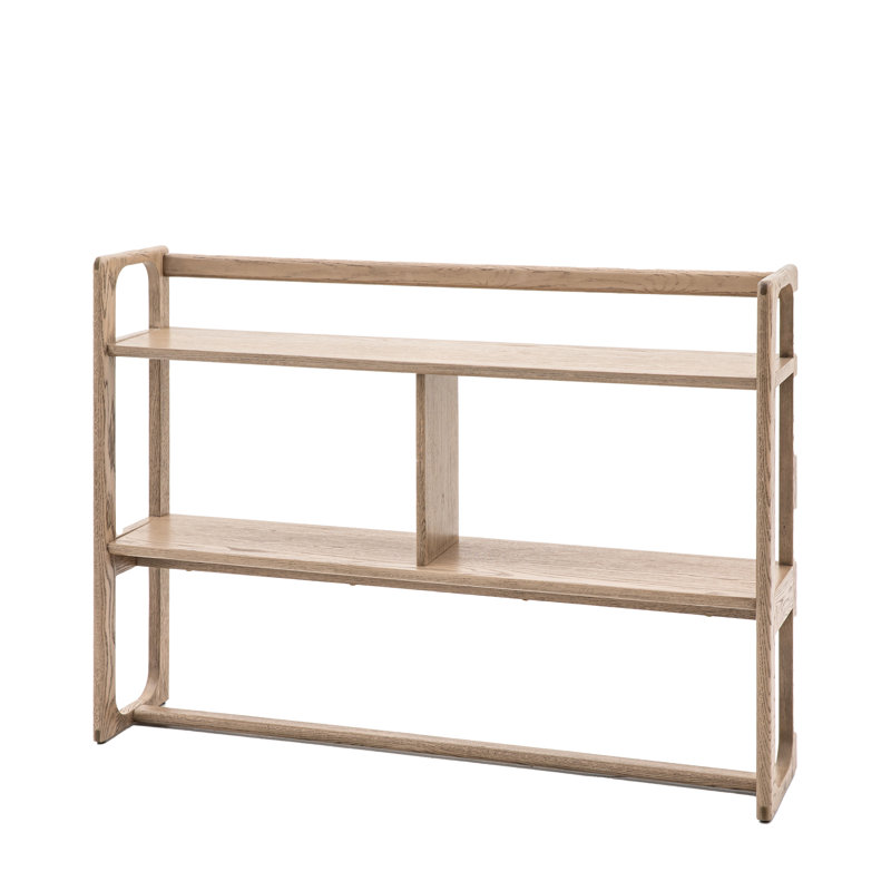 97.5cm H Media Shelves, Smoked