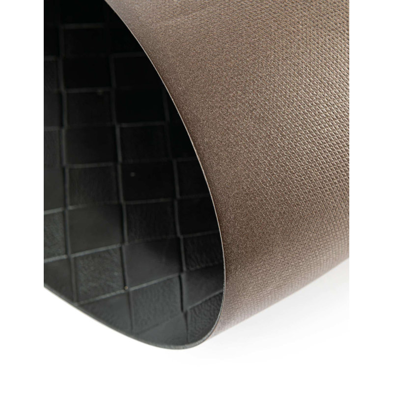 Tapis de cuisine antidérapant Bodella, Rectangle 2 pi x 5 pi, Noir