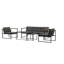 Eriska Metal 5 - Person Seating Group