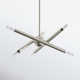 Poco 6 Light Metal Dimmable Chandelier