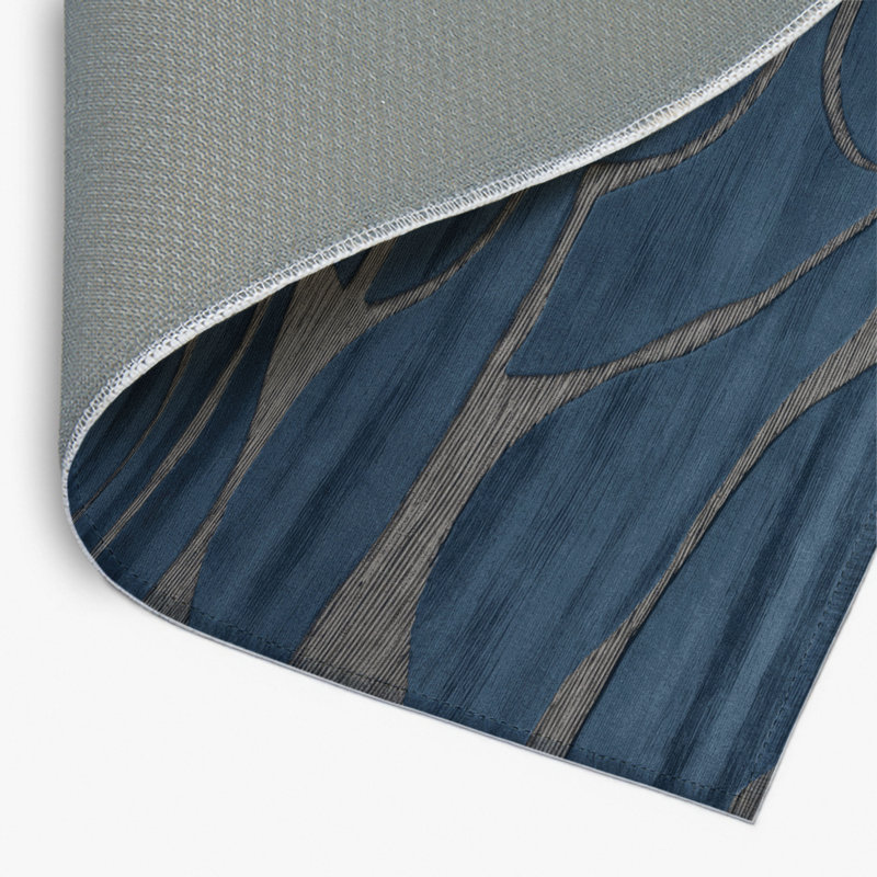 Tapis gris abstrait intérieur et extérieur, Rectangulaire 2 pi x 3 pi