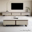 Table basse White Stone + Bois manufacturé-1423000226-1423000224