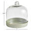 Kammie Tray With Cloche Small Iron Tray