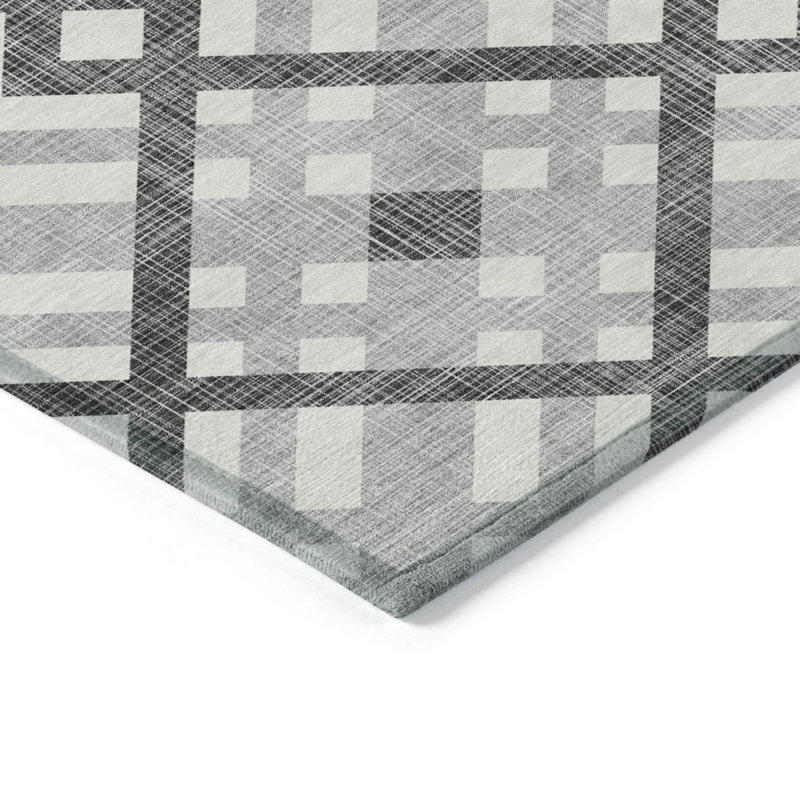 Tapis intérieur / extérieur Kinslee, Rectangle 5 pi x 7 pi 6 po