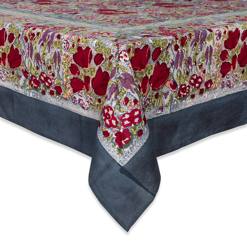 Jardine Tablecloth, 128" W x 71" L