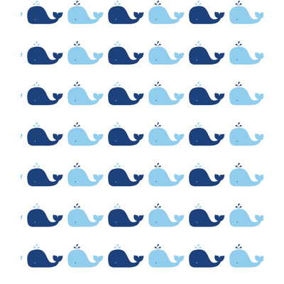 Audriella Whale Peel And Stick Wallpaper