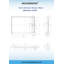 48" W x 36" D Shower Base-65273934-36500032