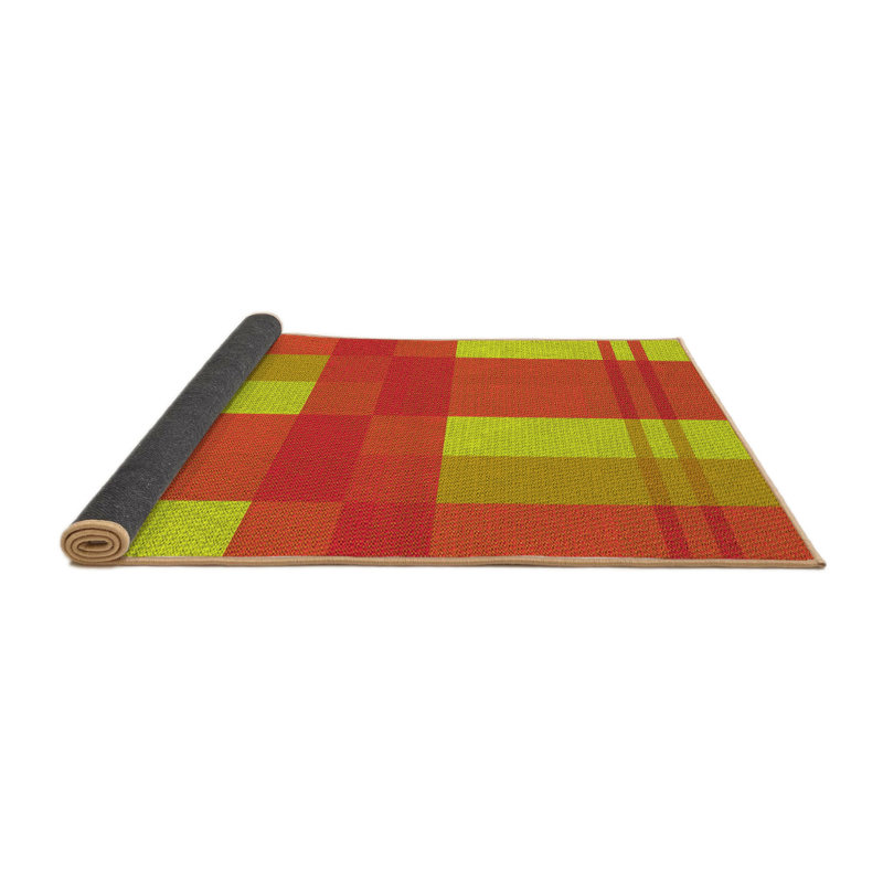 Performance Wool Abstract Indoor Rug, Round 3'