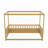 Wood Canopy Bed Frame-980100506-980100507