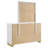 Freret 59" W 6-Drawer Solid and Manufactured Wood Dresser with Mirror-98465161