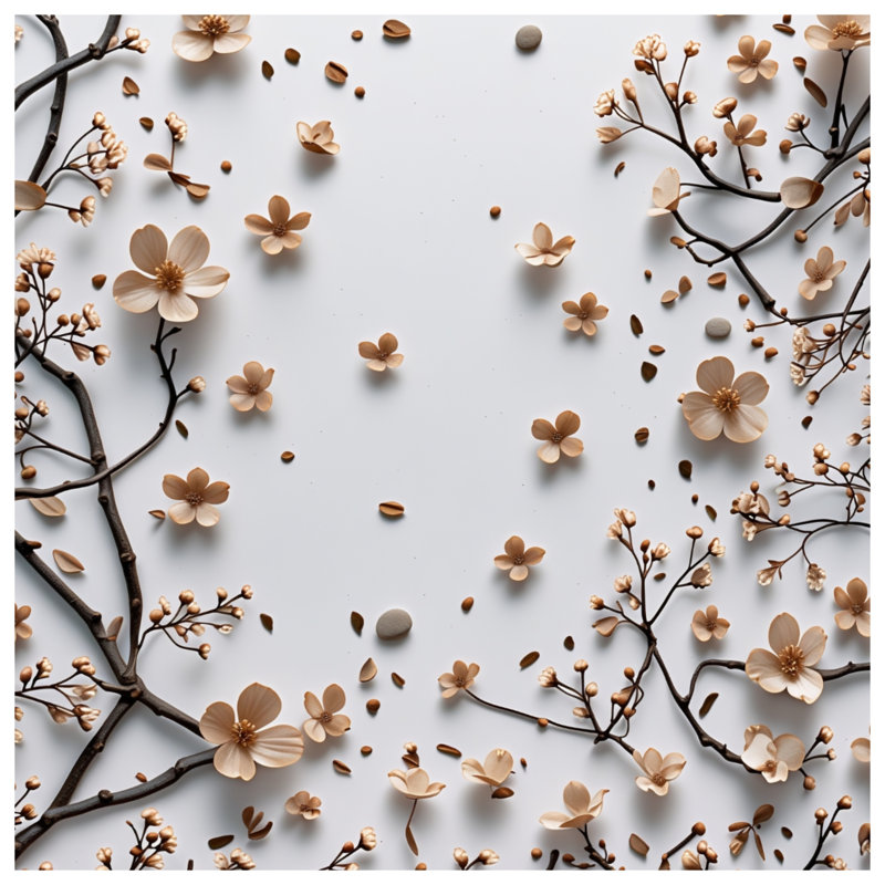 Rideaux Cherry Blossom, 50" x 80" - 1 Panel, Blockout