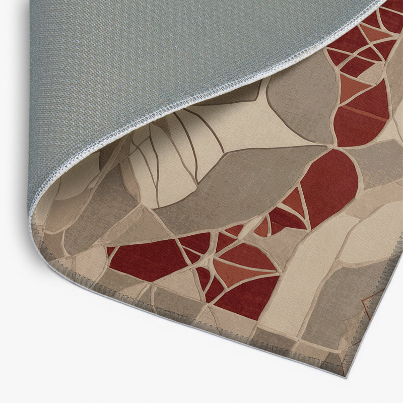 Perspective Frame Indoor And Outdoor Area Rug, Rectangle 1'6" x 2'6"