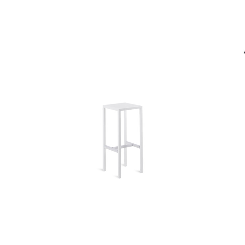 Tabouret haut Kelsee, Blanc