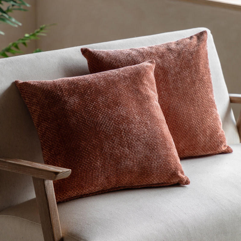 Square Cushion, Orange
