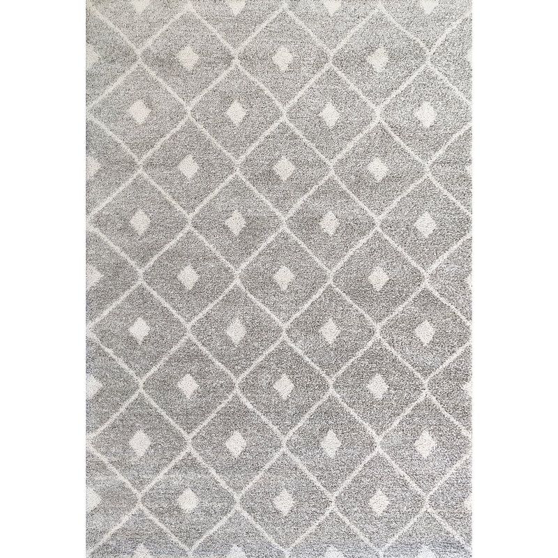 MEHARI 7,10 x 10,10 23275-5262 GRIS / IVOIRE, Rectangle 7 pi 10 po x 10 pi 10 po