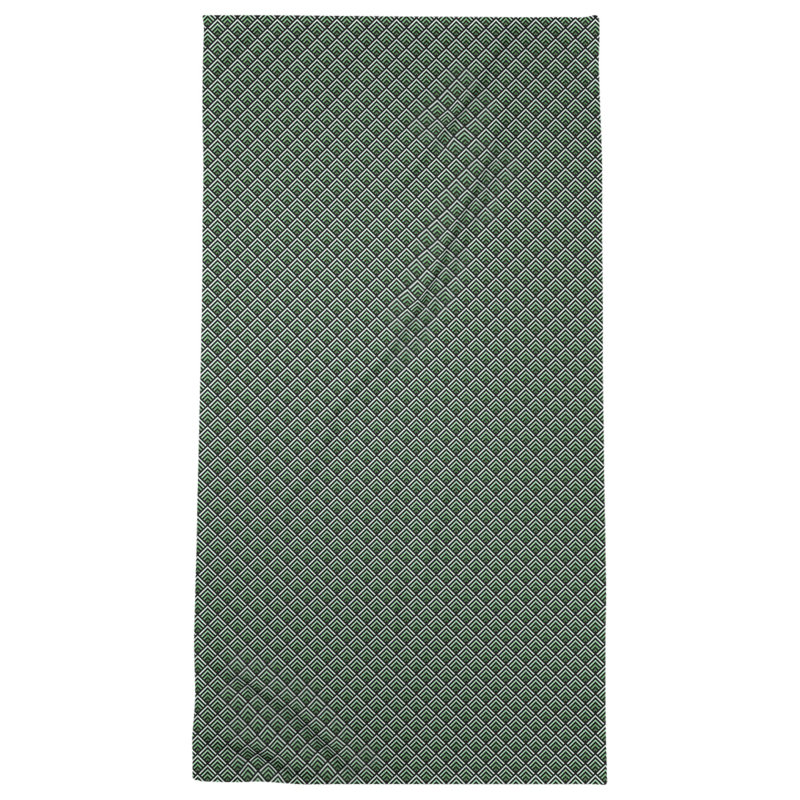 Katelyn Elizabeth Beach Towel, Black/Green