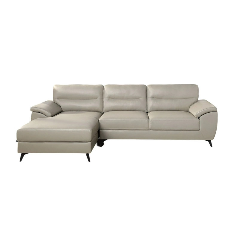 Canapé modulaire Mid-Century 119 po, taupe