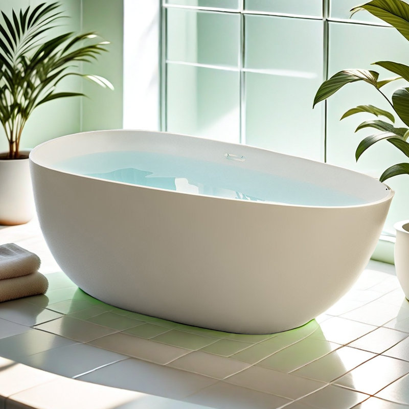 62.99 x 31.5 Bathtub, White