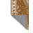 Machine Washable Tabriz Brown Area Rug-699358551