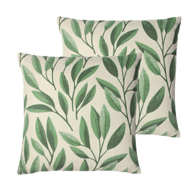 Floral Square Throw Cushion