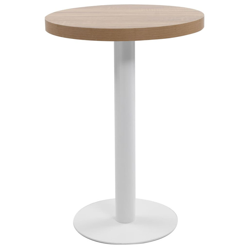 Hosaine ronde, Brun clair, Blanc, H 29,5 po x L 23,6 po x l 23,6 po