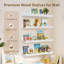 Ensemble de 4 tablettes pour livres de chambre de bébé blanches