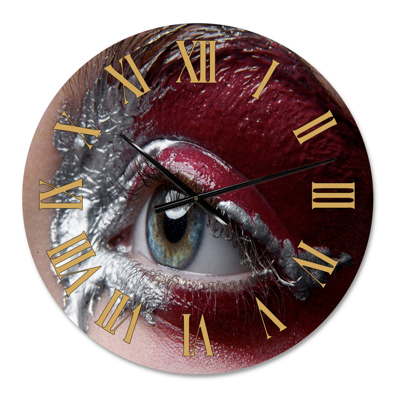 Photo retouchée - horloge murale moderne, Petit