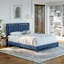 Base de lit tapissier Senata Linen-1190855298-1190855297
