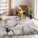 Modern Abstract Area Rugs, Washable Carpet for Bedroom, Dining Room, Home, Office