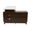 CARRARA L-Shaped Credenza Desk-128910374