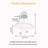 20" Led Cream Style Shell Chandelier